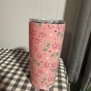 Pink Cherry Tumbler New